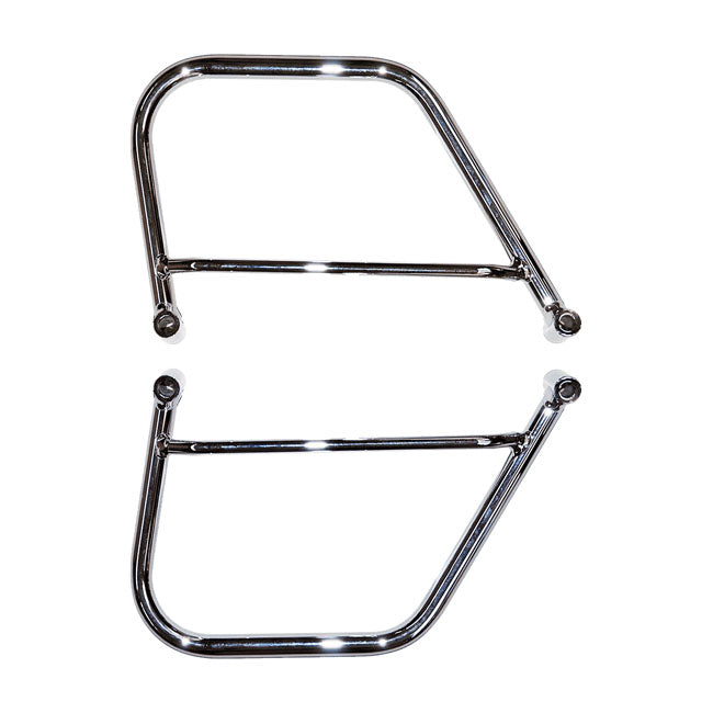 Longride Saddlebag Holder, Chrome Saddlebags Mounts Longride