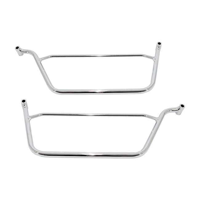 Longride Saddlebag Holder, Chrome Saddlebags Mounts Longride