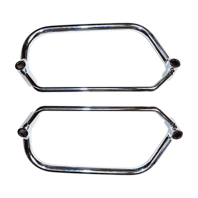 Longride Saddlebag Holder, Chrome Saddlebags Mounts Longride