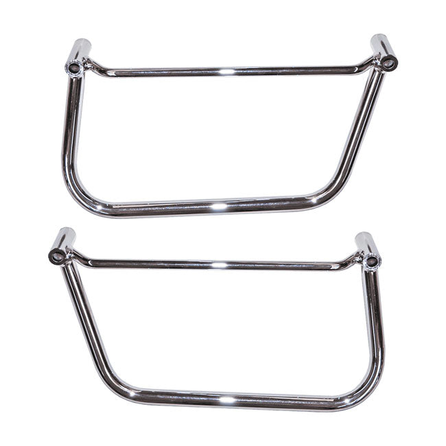 Longride Saddlebag Holder, Chrome Saddlebags Mounts Longride