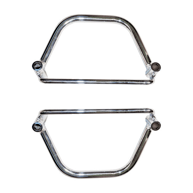 Longride Saddlebag Holder, Chrome Saddlebags Mounts Longride