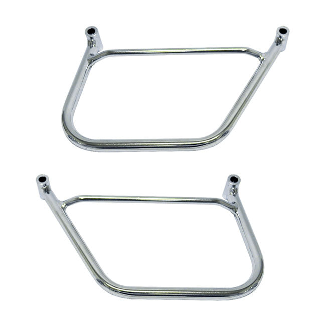 Longride Saddlebag Holder, Chrome Saddlebags Mounts Longride