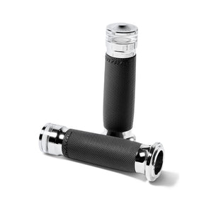 Performance Machine (Pm) Grip Contour Led Tbw Chr Grips Performance Machine