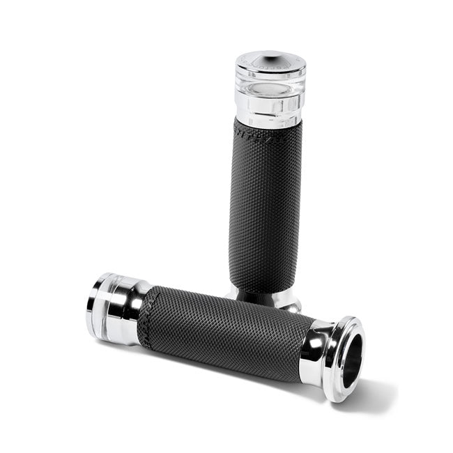 Performance Machine (Pm) Grip Contour Led Tbw Chr Grips Performance Machine