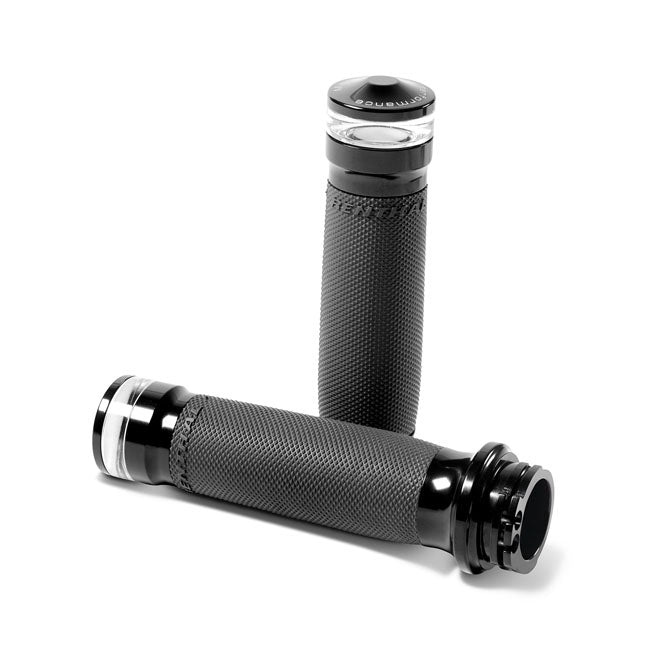 Performance Machine (Pm) Black Contour Led Grips For Cable Grips Performance Machine