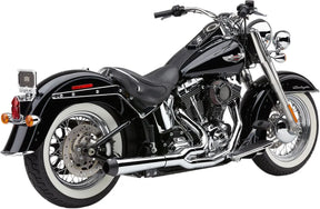 El Diablo 2:1 Exhaust System - Softail Full Exhaust System Cobra
