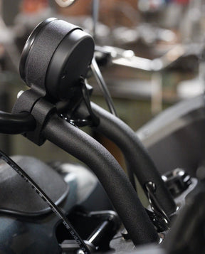 Bung King One Piece Lower Handlebar Riser, Gloss Black - 2025 Low Rider S and Low Rider ST (FXLRS, FXLRST) Riser Bung King