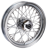 16" Rear Wheel Xl55 78 Chrome Spokes Wheel Zodiac Default Title