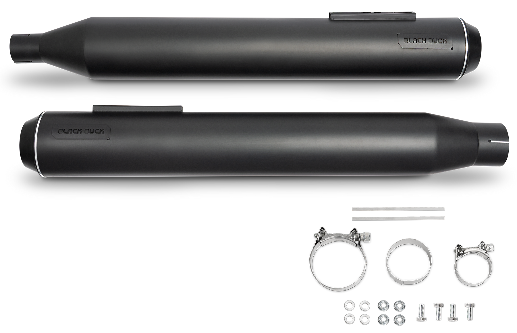 Bd Bombardier Slip On Black Flh/T17 Up Slip-On & Muffler Black Duck Parts Default Title