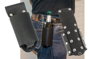 Texas Leather Beer/Wine Bottle Holder Indispensables Texas Leather Default Title