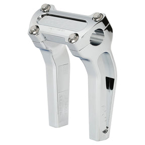 Thrashin Supply Co. 6.5" Pull Back OG Risers, Chrome Risers Thrashin Supply Co. Standard Top Clamp