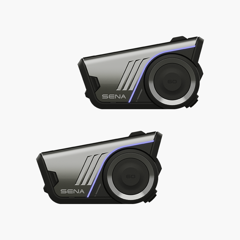 60S Motorcycle Communication Headset 2nd Generation SOUND by Harman Kardon - Dual Pack Intercom Sena