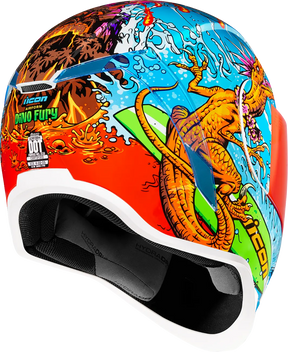 Airform Dino Fury Full Face Helmet Icon