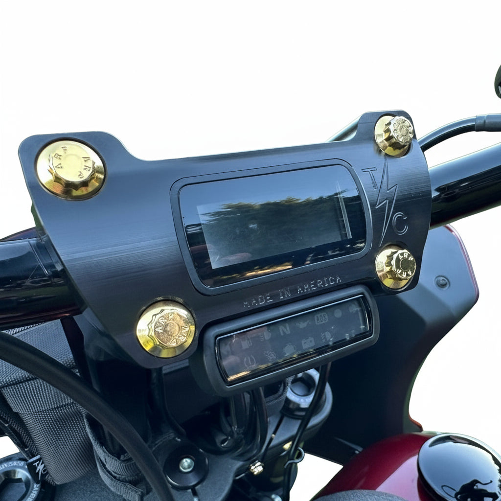Bamco Motorsports ARP Riser Bolt Kit - Thrashin Digital Gauge Risers Riser Mount & Bolt Kit Bamco Motorsports