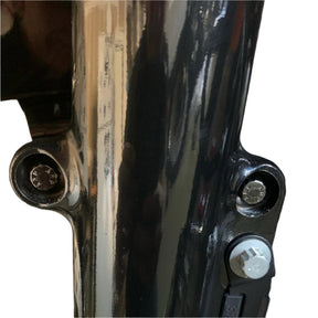 Bamco Motorsports ARP Front Fender Bolt Kit - 2007+ Bagger, Stock Front Fender Fastener Kit Bamco Motorsports Black Chrome (Gloss Black)