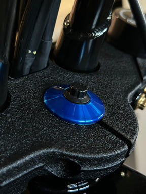 Bamco Motorsports ARP Steering Stem Bolt Kit - Milwaukee-Eight Softail with Inverted Forks Fastener Kit Bamco Motorsports Flat Black Blue