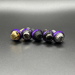 Bamco Motorsports ARP Windshield Bolt Kit - Street Glide (2003-2013 / 2014+) Windshield & Fairing Mount Kit Bamco Motorsports Stainless Steel Purple 2003-2013