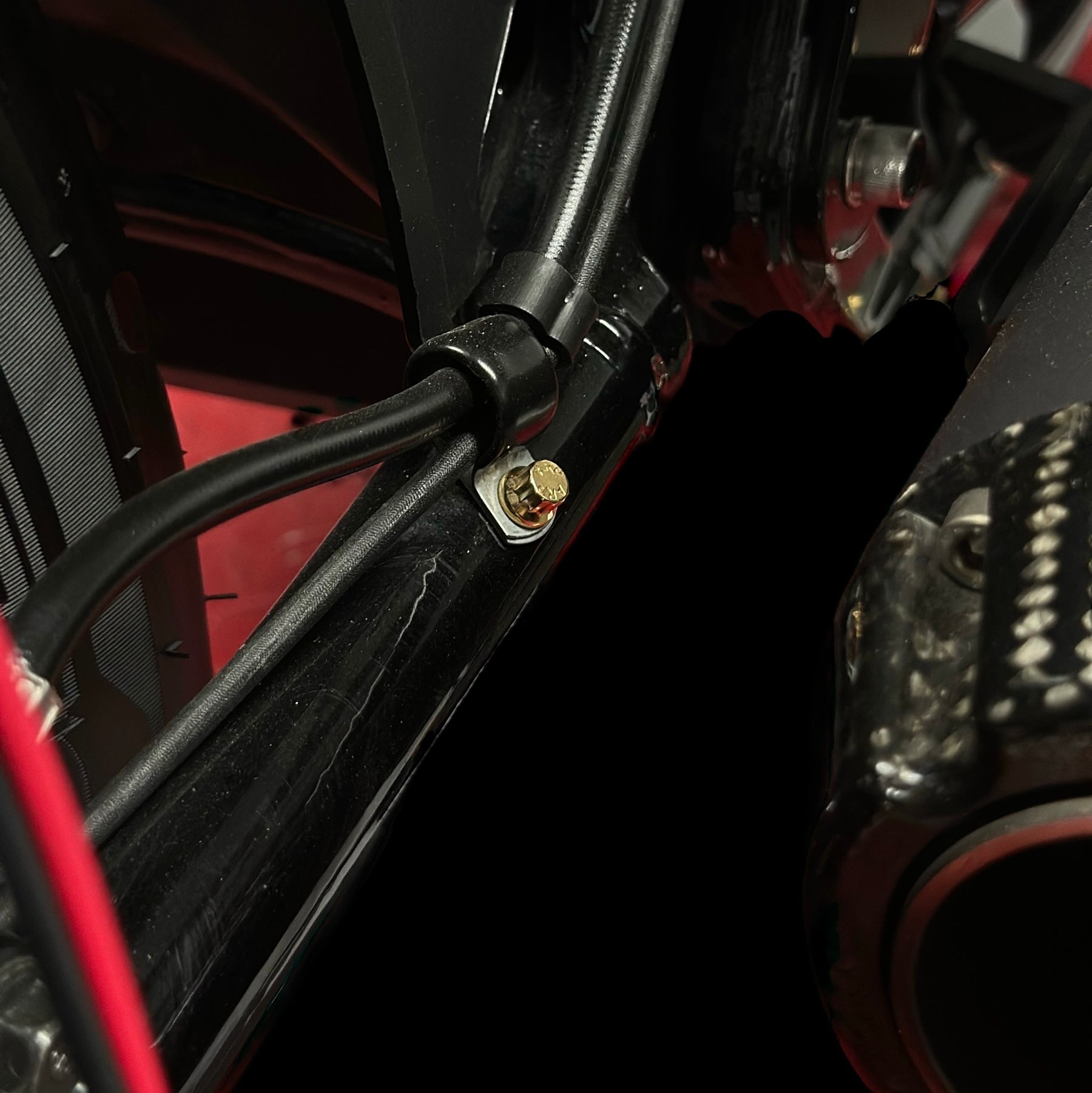 Bamco Motorsports ARP Rear Brake Line Holder Bolt Kit - Milwaukee-Eight Softail Fastener Kit Bamco Motorsports