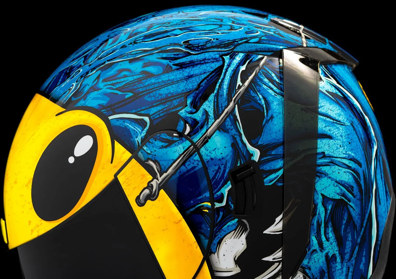 Airform Brozak, Blue Full Face Helmet Icon