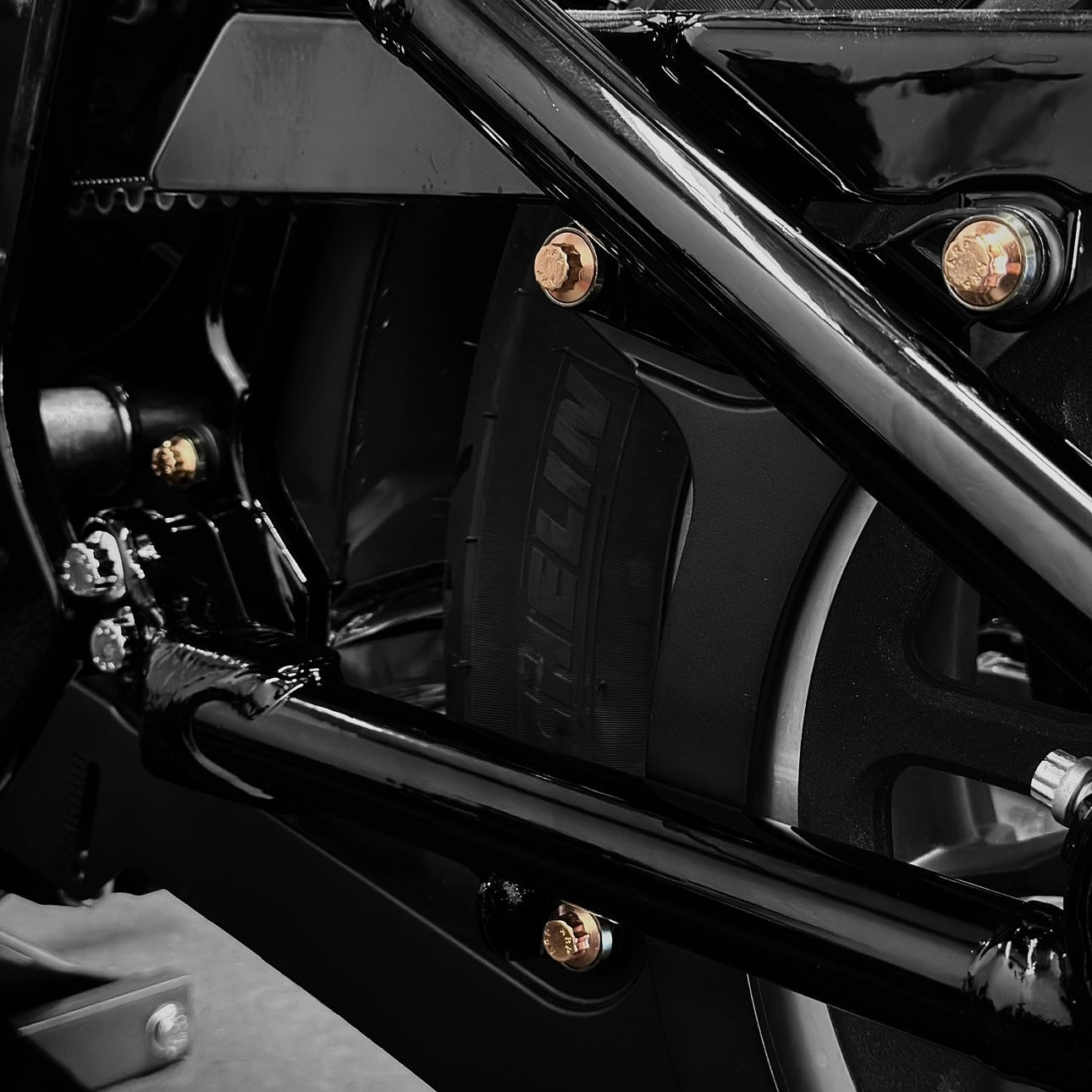Bamco Motorsports ARP Belt Guard Bolt Kit - Milwaukee-Eight Softail Fastener Kit Bamco Motorsports