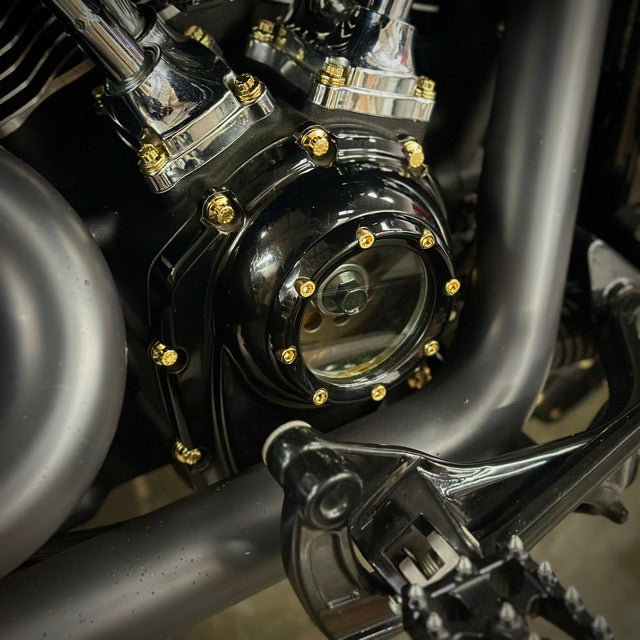 Bamco Motorsports Cam Cover Window Bolt Kit - Trask Assault Cam Cover, Twin Cam & Milwaukee-Eight Fastener Kit Bamco Motorsports