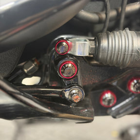 Bamco Motorsports ARP Rear Brake Reservoir Pin Bolt Kit with Billet Washer - Milwaukee-Eight Softail Fastener Kit Bamco Motorsports