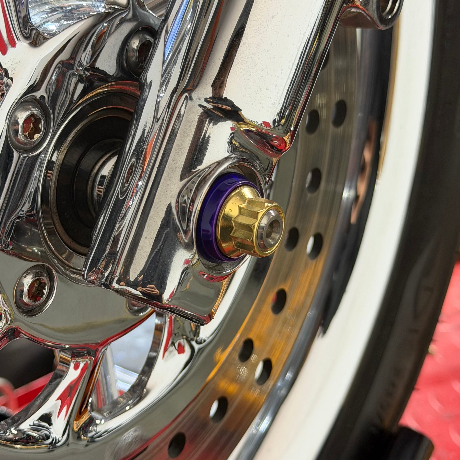 Bamco Motorsports ARP Front Axle Nut Kit - 39mm Forks Nut Bamco Motorsports
