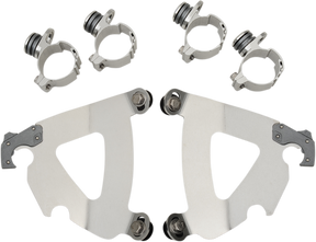 Road Warrior Trigger Lock Mount Kit FAIRING BRACKETS Memphis Shades HD Polished