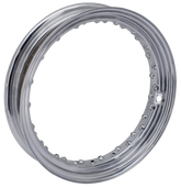 Rim, 16 Inch, Front, Wl/Wla, Chrome Wheel Rims V Twin Mfg Default Title