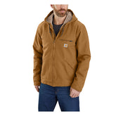 Carhartt Washed Duck Lined Jacket, Brown Jacket Carhartt S