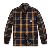 Carhartt Relaxed Fit Flannel Sherpa Lined Shirt, Jack Black Shirt Carhartt S