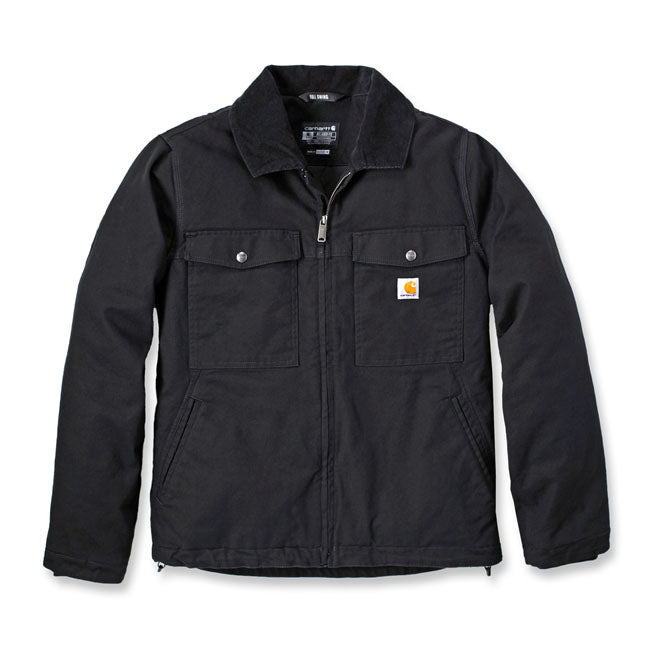Carhartt Montana Duck Insulated Jacket, Black Jackets Male Carhartt S