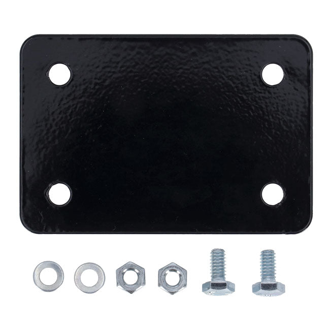 Dominator, clubstyle crash bar adapter bracket Dyna. Black ENGINE GUARDS Dominator Motorcycles