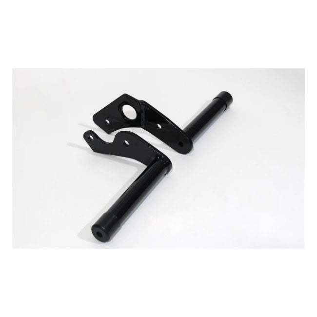 Dominator, Clubstyle crash bar set rear. M8 Softail. Black ENGINE GUARDS Dominator Motorcycles