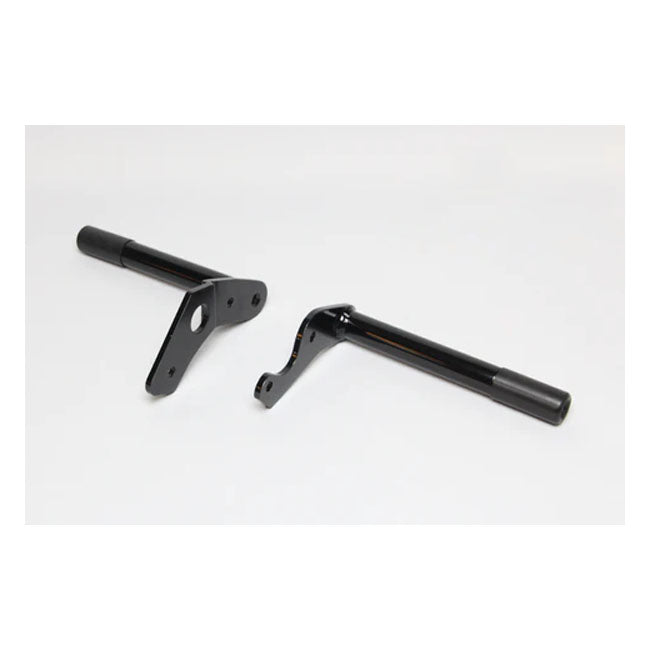 Dominator, Clubstyle crash bar set rear. M8 Softail. Black ENGINE GUARDS Dominator Motorcycles