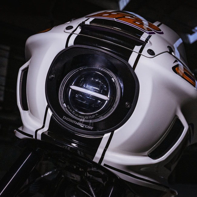Dominator, FXRT style headlamp lens kit HEADLAMP LENSES Dominator Motorcycles