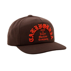 Loser Machine Fanatic Snapback Cap Brown Caps Loser Machine Company