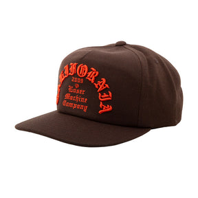 Loser Machine Fanatic Snapback Cap Brown Caps Loser Machine Company