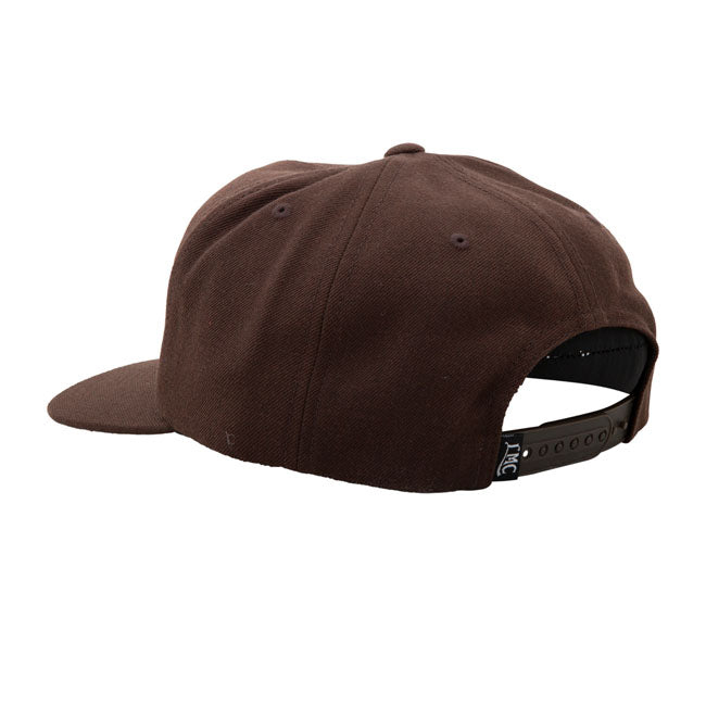 Loser Machine Fanatic Snapback Cap Brown Caps Loser Machine Company