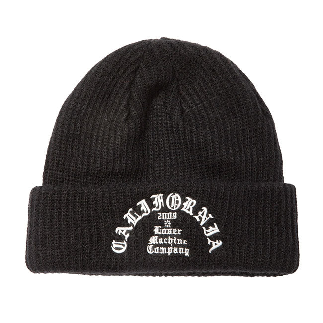 Loser Machine Fanatic Beanie Black Beanie Loser Machine Company