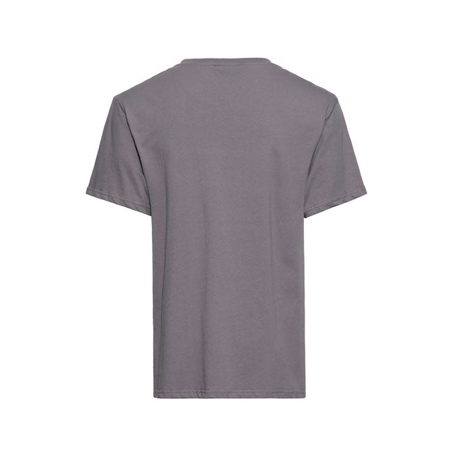 King Kerosin Bobber Garage T Shirt Steel Grey T-Shirt King Kerosin