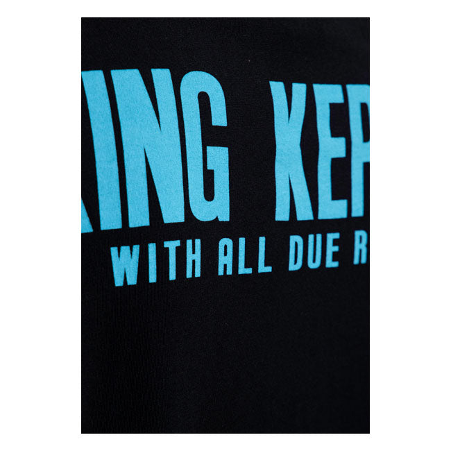 King Kerosin Don''T Give A Fuck T Shirt Black King Kerosin