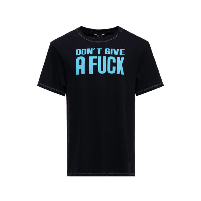 King Kerosin Don''T Give A Fuck T Shirt Black King Kerosin