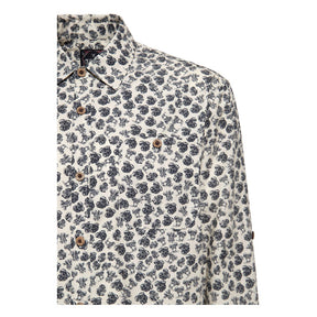 King Kerosin Aop Shirt Off White Shirts King Kerosin