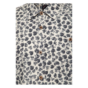 King Kerosin Aop Shirt Off White Shirts King Kerosin