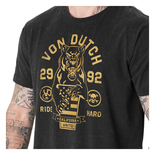 Von Dutch Hard Anthracite t-shirt T-SHIRTS Von Dutch