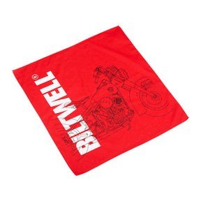 Biltwell Pan bandana red SCARFS Biltwell