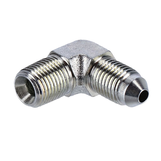 Goodridge, 1/8" NPT to AN3 90 degree male adapter BRAKE LINE ADAPTER FITTINGS Goodridge