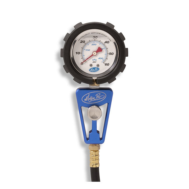 Motion Pro, 0-60 PSI (4.1 bar) tire pressure gauge TIRE PRESSURE GAUGES Motion Pro