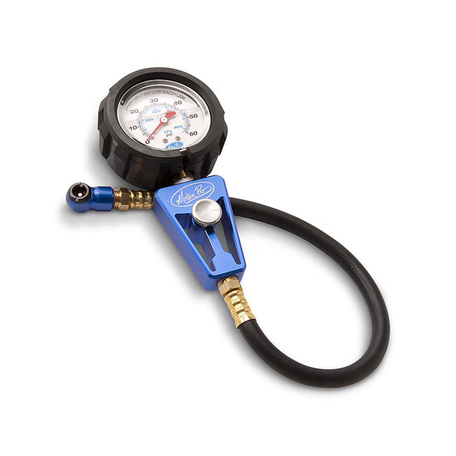 Motion Pro, 0-60 PSI (4.1 bar) tire pressure gauge TIRE PRESSURE GAUGES Motion Pro